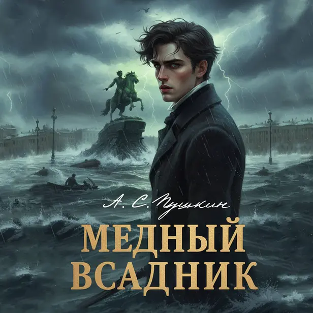 Медный всадник. Обложка