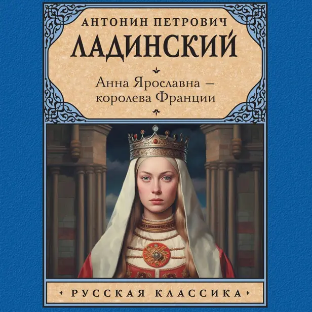 Анна Ярославна — королева Франции. Обложка