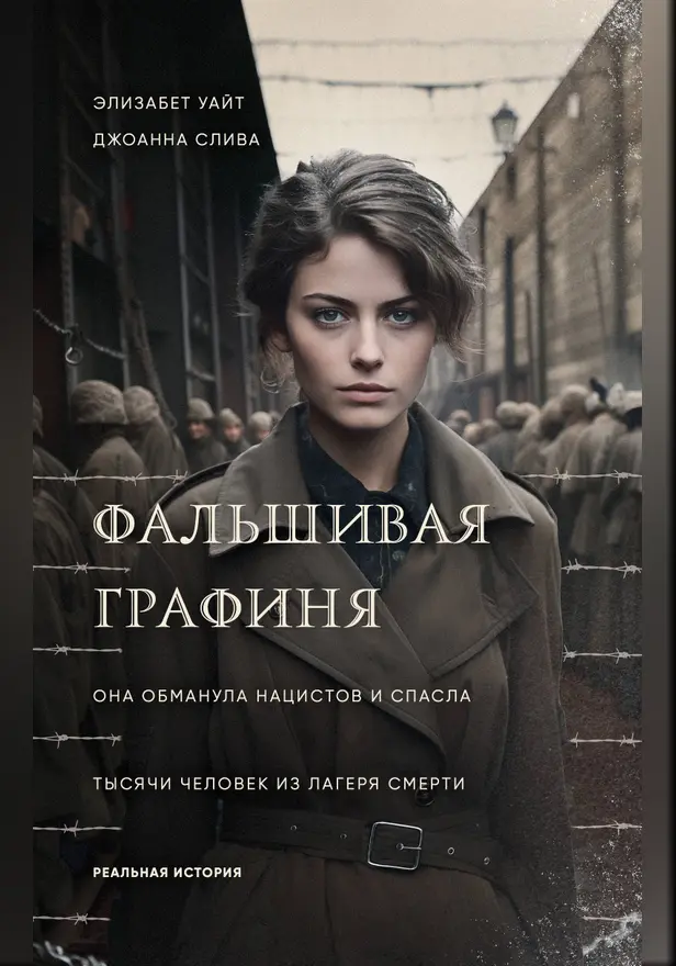 Фальшивая графиня. Она обманула нацистов и спасла тысячи человек из лагеря смерти. Обложка