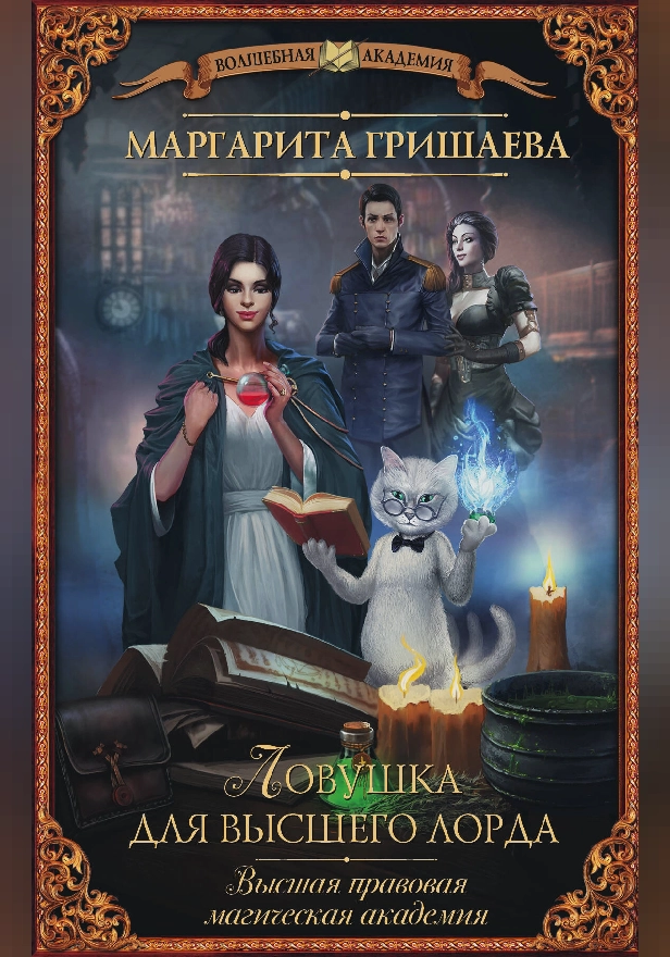 Высшая правовая магическая академия. Ловушка для высшего лорда. Обложка
