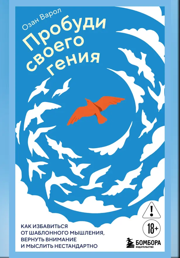 Пробуди своего гения. Как избавиться от шаблонного мышления, вернуть внимание и мыслить нестандартно. Обложка