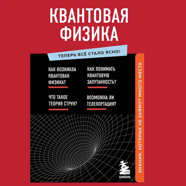 Квантовая физика. Знания, которые не займут много места. Обложка