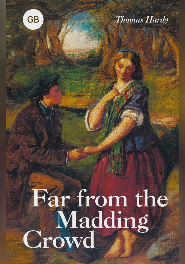 Far from the Madding Crowd = Вдали от обезумевшей толпы. Обложка