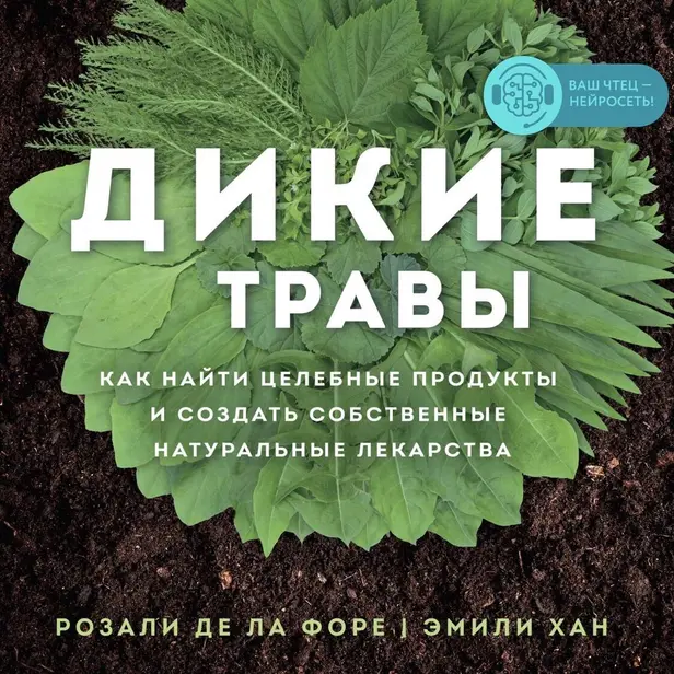 Дикие травы. Как найти целебные продукты и создать собственные натуральные лекарства. Обложка
