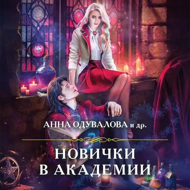 Новички в академии. Обложка