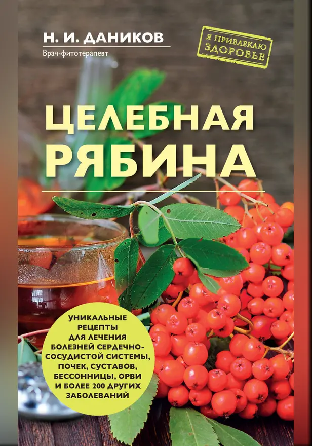 Целебная рябина. Обложка