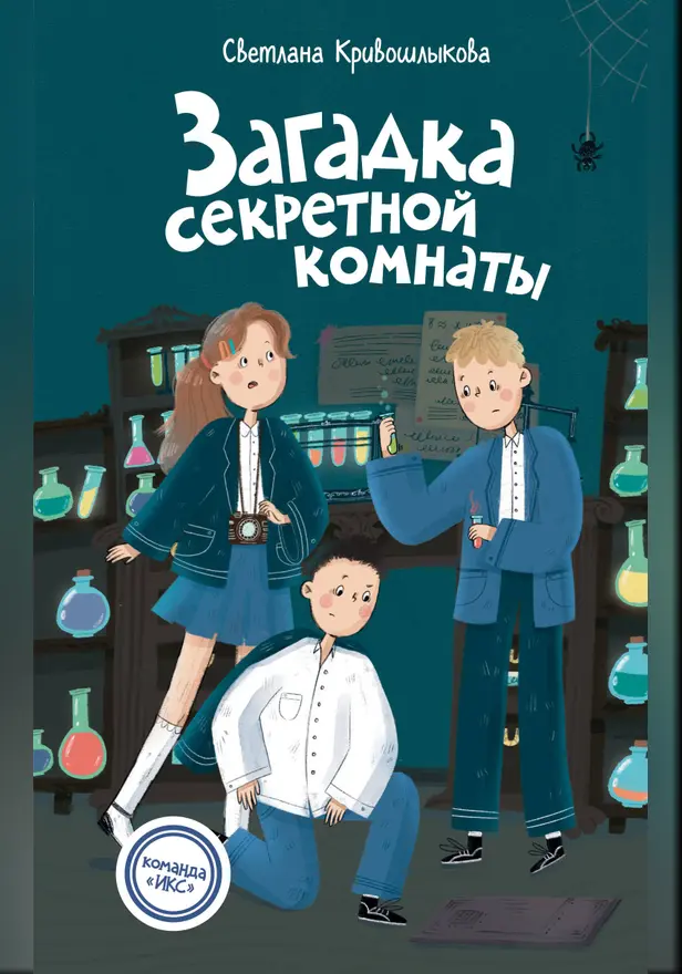Загадка секретной комнаты. Обложка