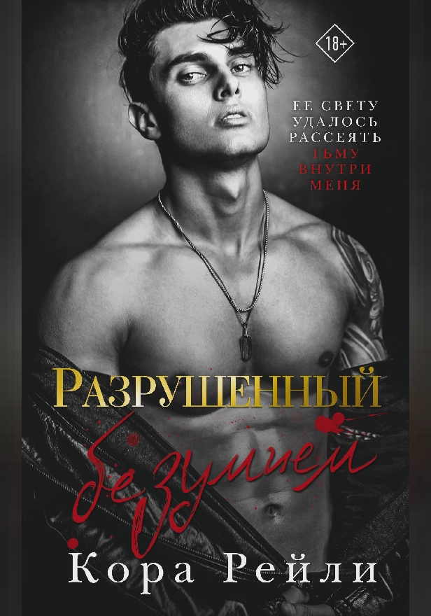 Разрушенный безумием. Обложка