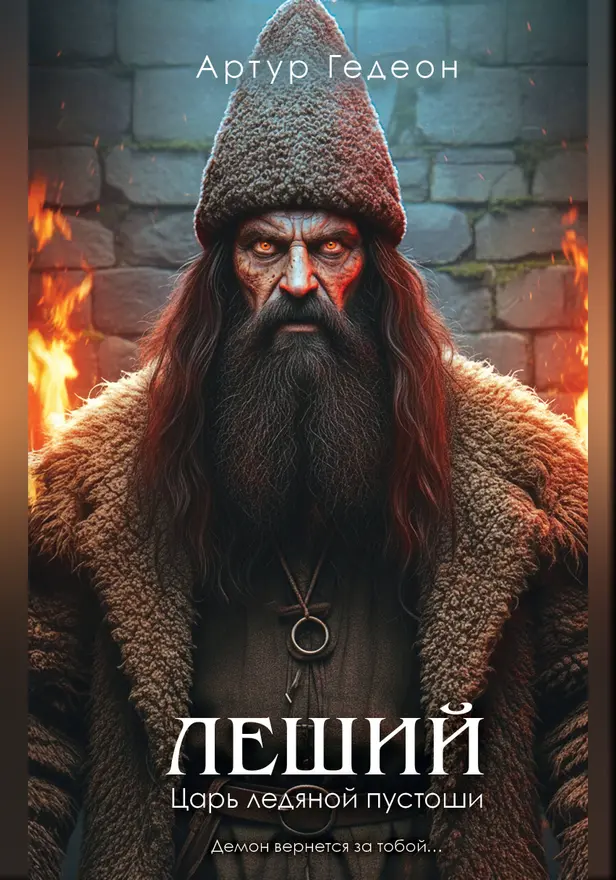Леший. Царь ледяной пустоши. Обложка