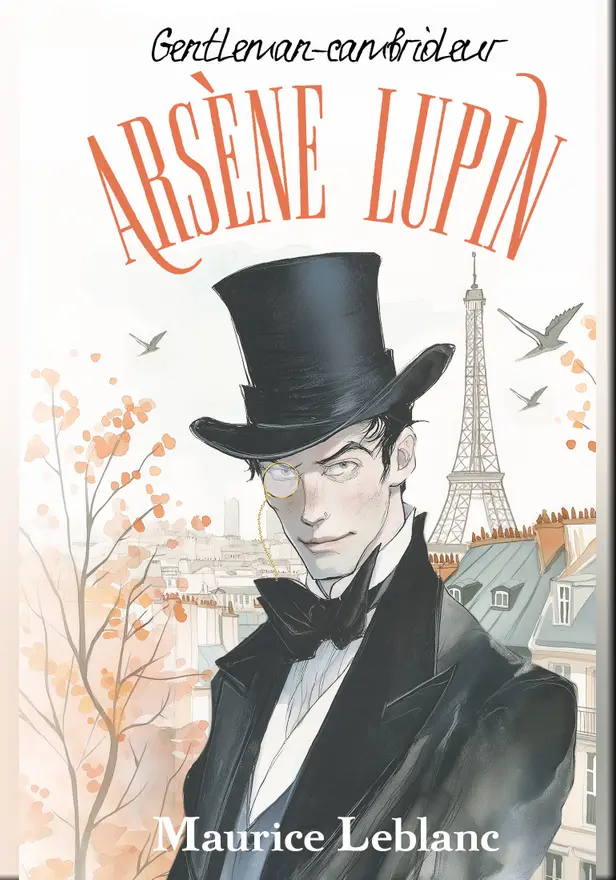 Arsène Lupin, Gentleman-cambrioleur. Обложка