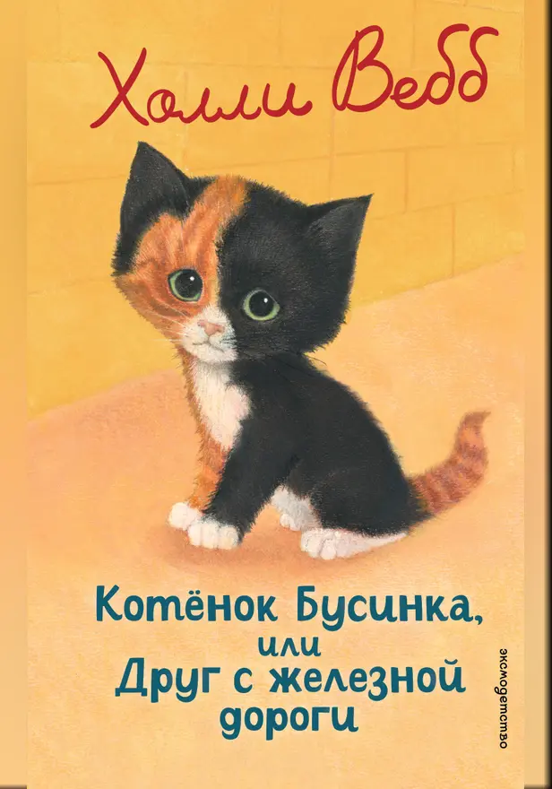 Котенок Бусинка, или Друг с железной дороги. Обложка