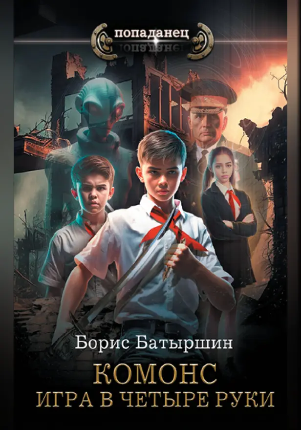 Игра в четыре руки. Обложка