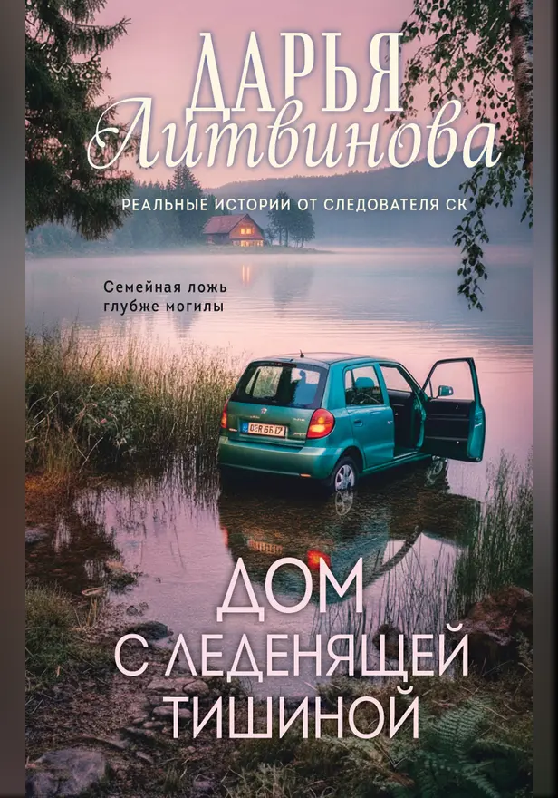 Дом с леденящей тишиной. Обложка