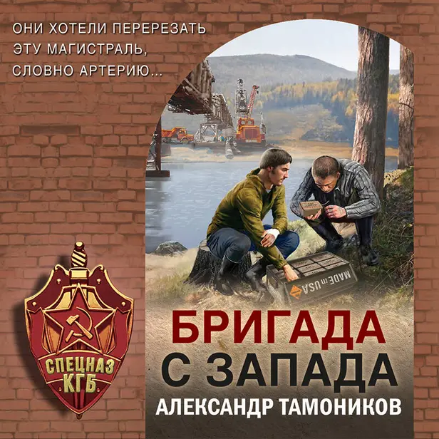 Бригада с запада. Обложка
