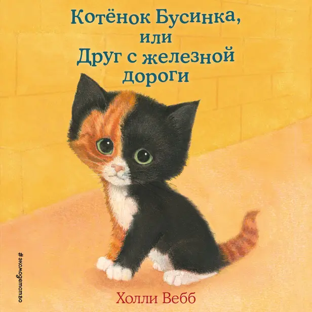 Котенок Бусинка, или Друг с железной дороги. Обложка