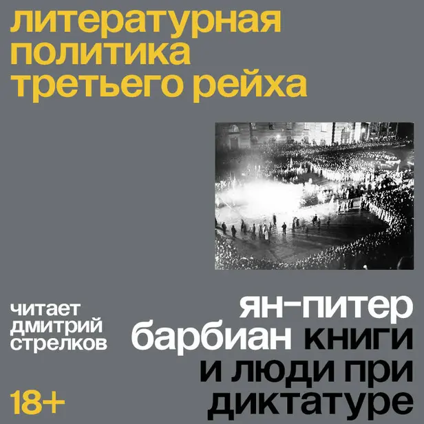 Литературная политика Третьего рейха. Обложка