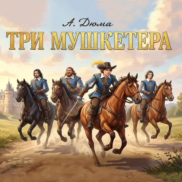 Три мушкетера. Обложка