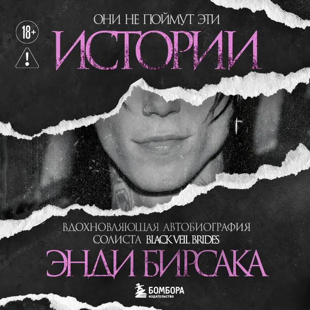 Они не поймут эти истории: Вдохновляющая автобиография солиста Black Veil Brides Энди Бирсака. Обложка