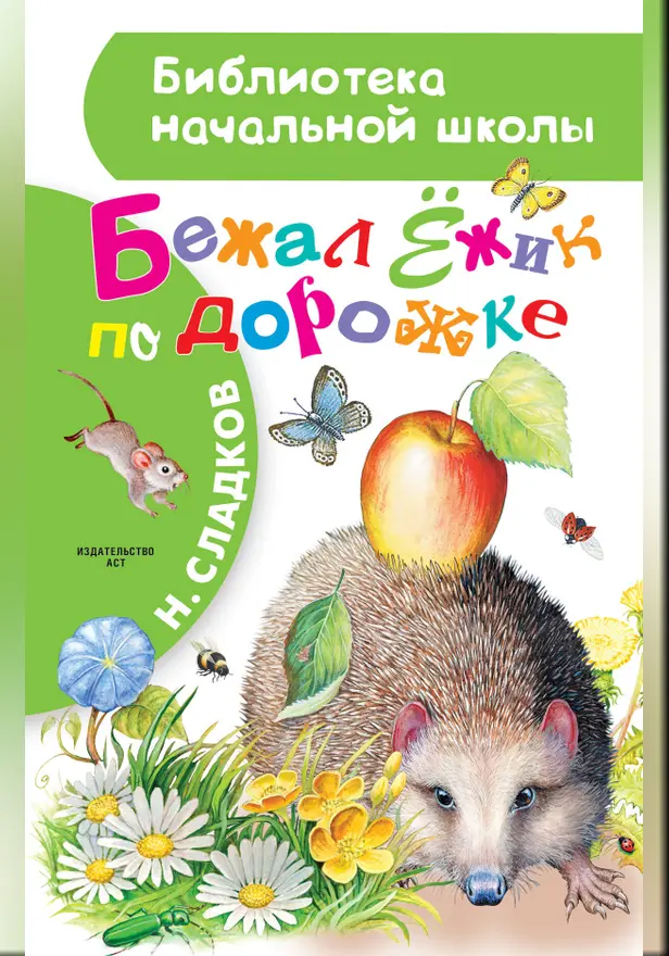 Бежал Ёжик по дорожке. Обложка