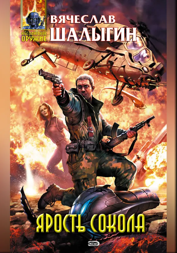 Ярость Сокола. Обложка