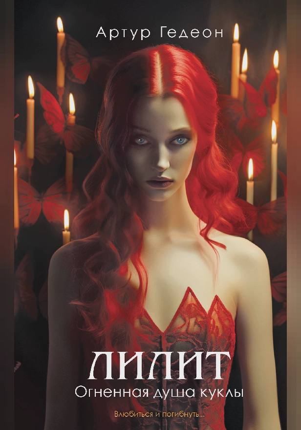 Лилит. Огненная душа куклы. Обложка