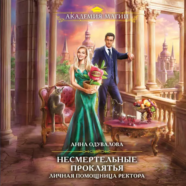 Несмертельные проклятья. Личная помощница ректора. Обложка