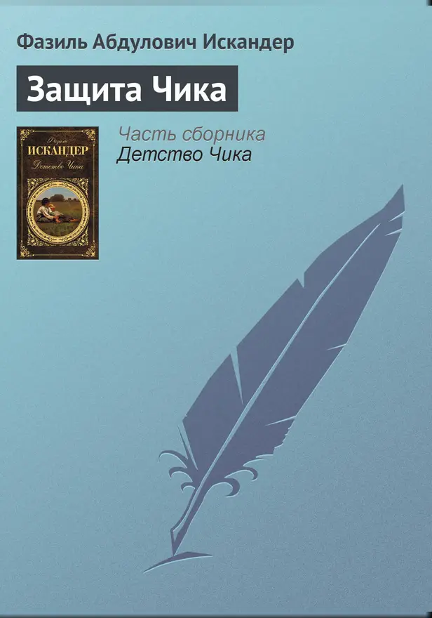 Защита Чика. Обложка