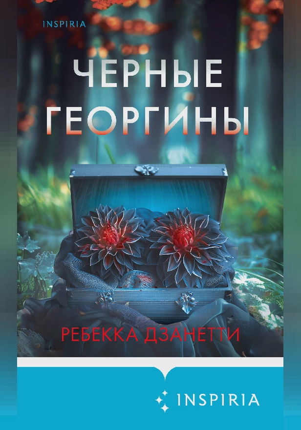 Черные георгины. Обложка