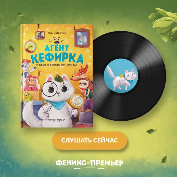 Агент Кефирка и дело о пропавшем зеркале. Обложка