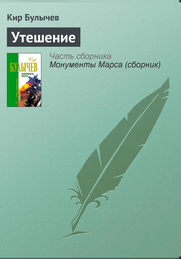 Утешение. Обложка