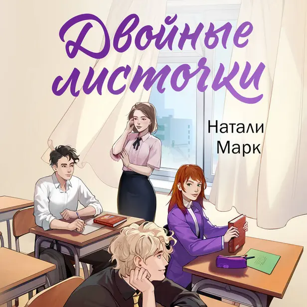 Двойные листочки. Обложка