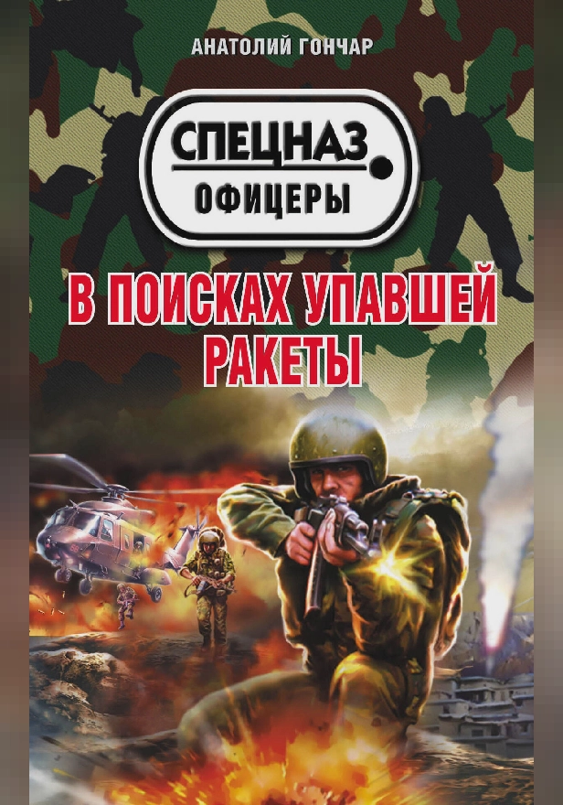 В поисках упавшей ракеты. Обложка