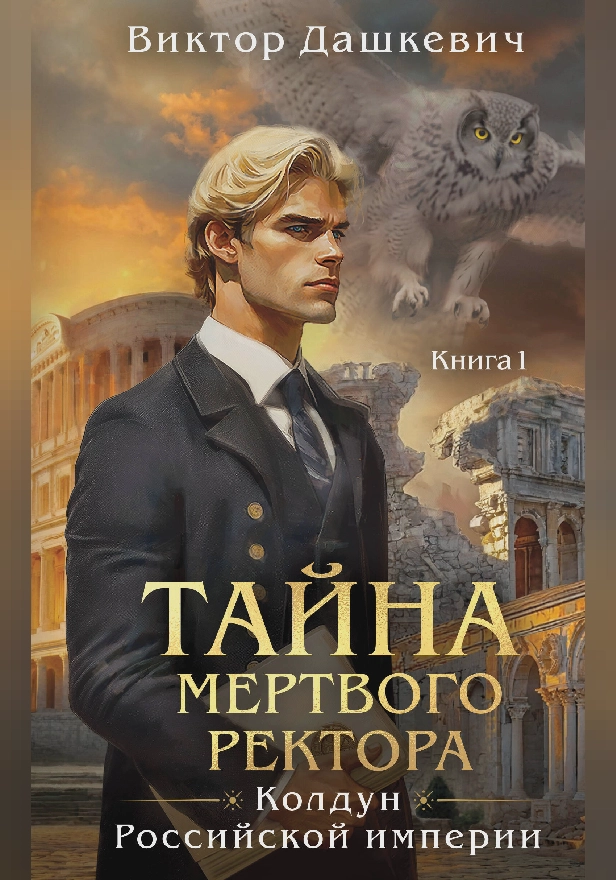 Тайна мертвого ректора. Книга 1. Обложка