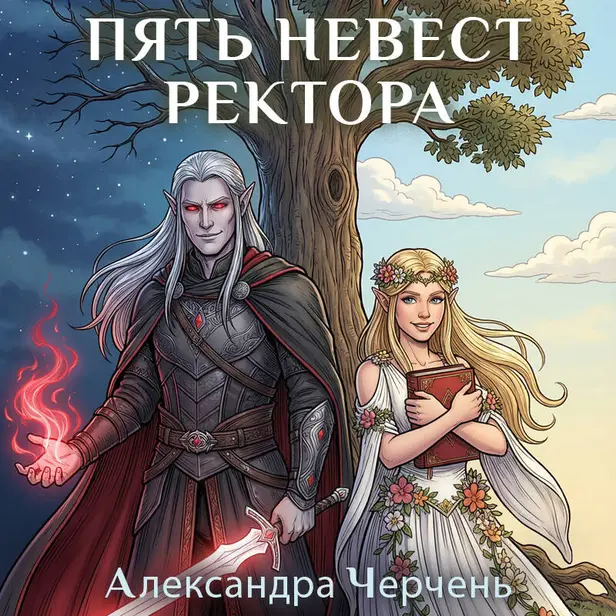 Пять невест ректора. Обложка