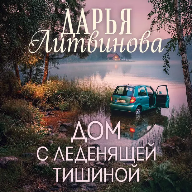 Дом с леденящей тишиной. Обложка