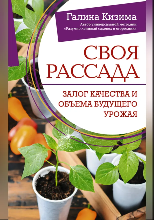 Своя рассада. Залог качества и объема будущего урожая. Обложка