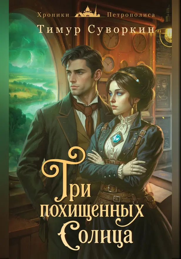 Три похищенных солнца. Обложка