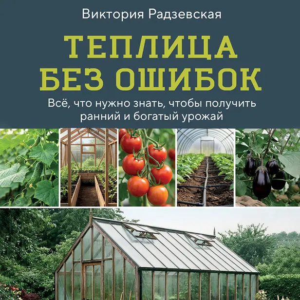 Теплица без ошибок. Все, что нужно знать, чтобы получить ранний и богатый урожай. Обложка