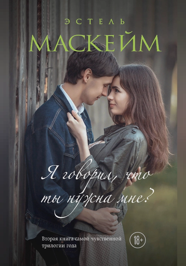 Я говорил, что ты нужна мне?. Обложка