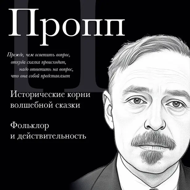 Владимир Пропп. Исторические корни волшебной сказки. Фольклор и действительность. Обложка