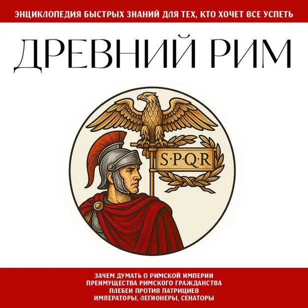 Древний Рим. Для тех, кто хочет все успеть. Обложка