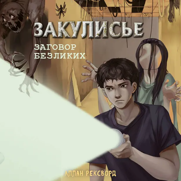 Закулисье. Заговор безликих. Обложка