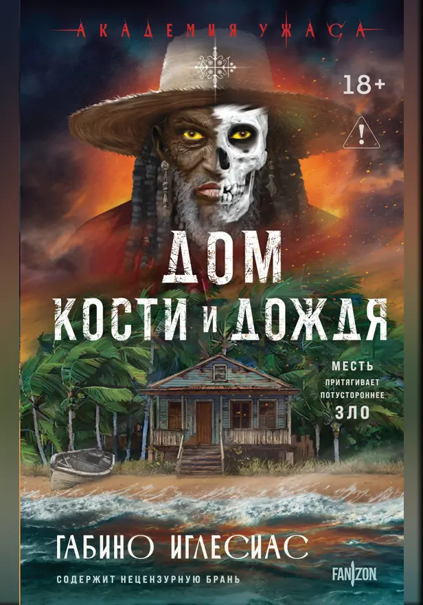 Дом кости и дождя. Обложка
