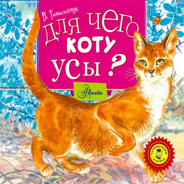 Для чего коту усы?. Обложка