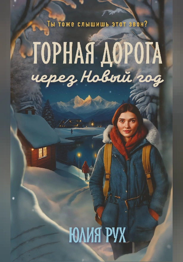 Горная дорога через Новый год. Обложка