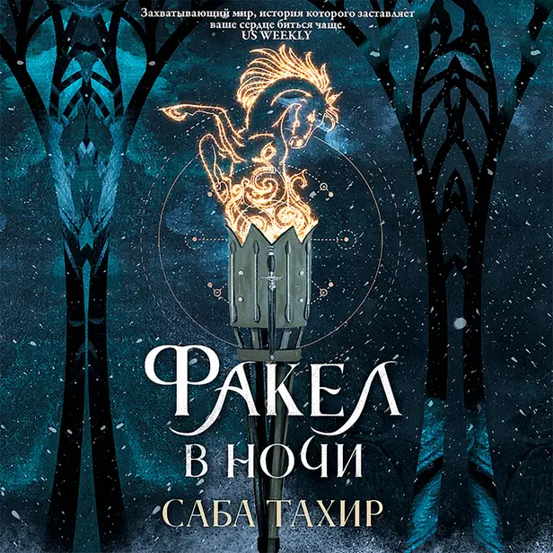 Факел в ночи. Обложка