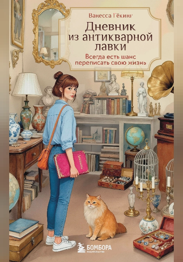 Дневник из антикварной лавки. Всегда есть шанс переписать свою жизнь. Обложка