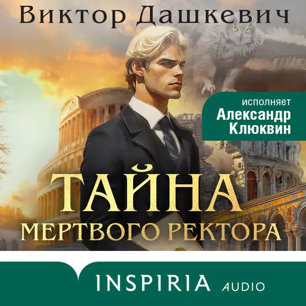 Тайна мертвого ректора. Книга 1. Обложка