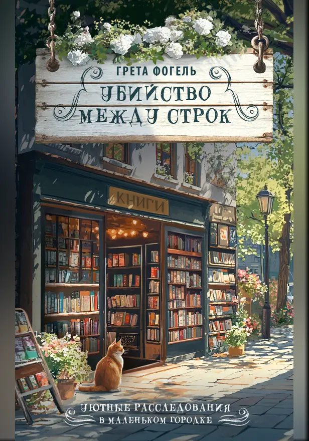 Убийство между строк. Обложка