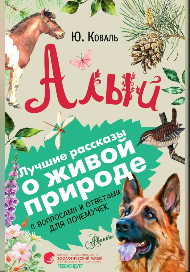 Алый. Обложка